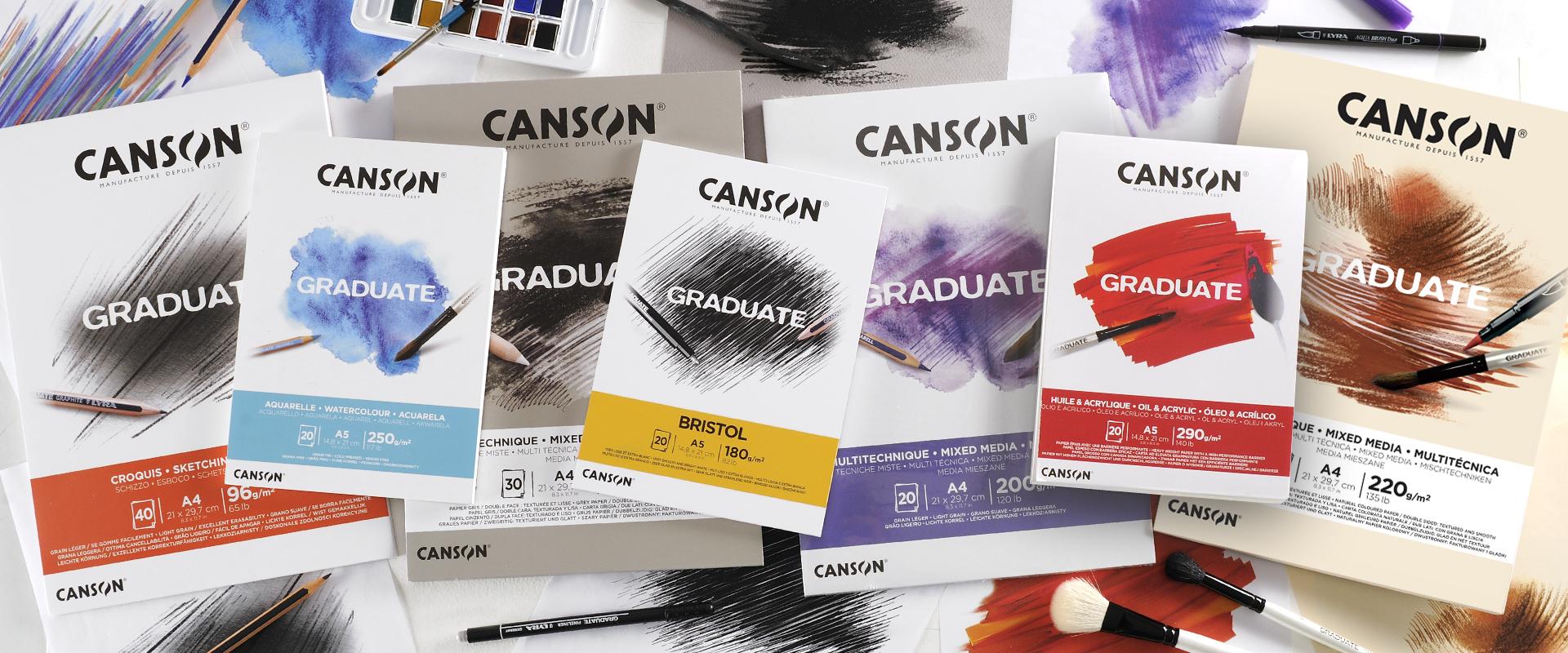 Canson® Graduate blocs de papier pour les adultes Canson®
